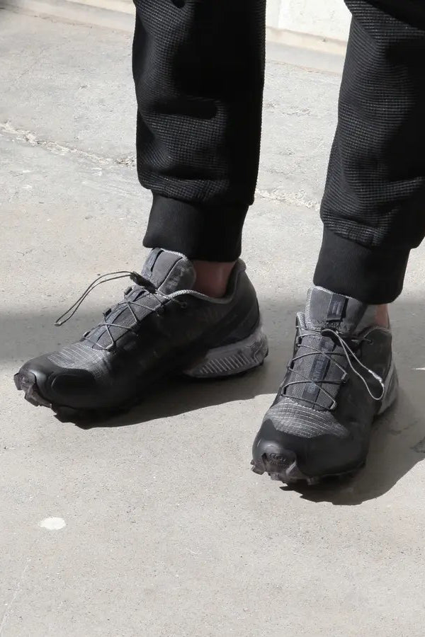 11 by boris bidjan saberi oil dyed sneakers black purple M 11XS SPEEDCROS BLACK DYE P1162